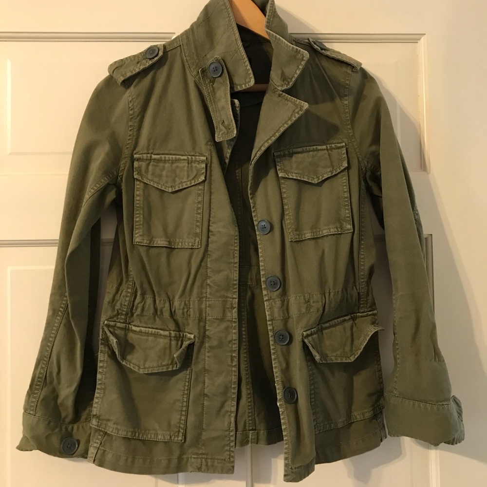 Madewell Green utility style jacket XS EUC